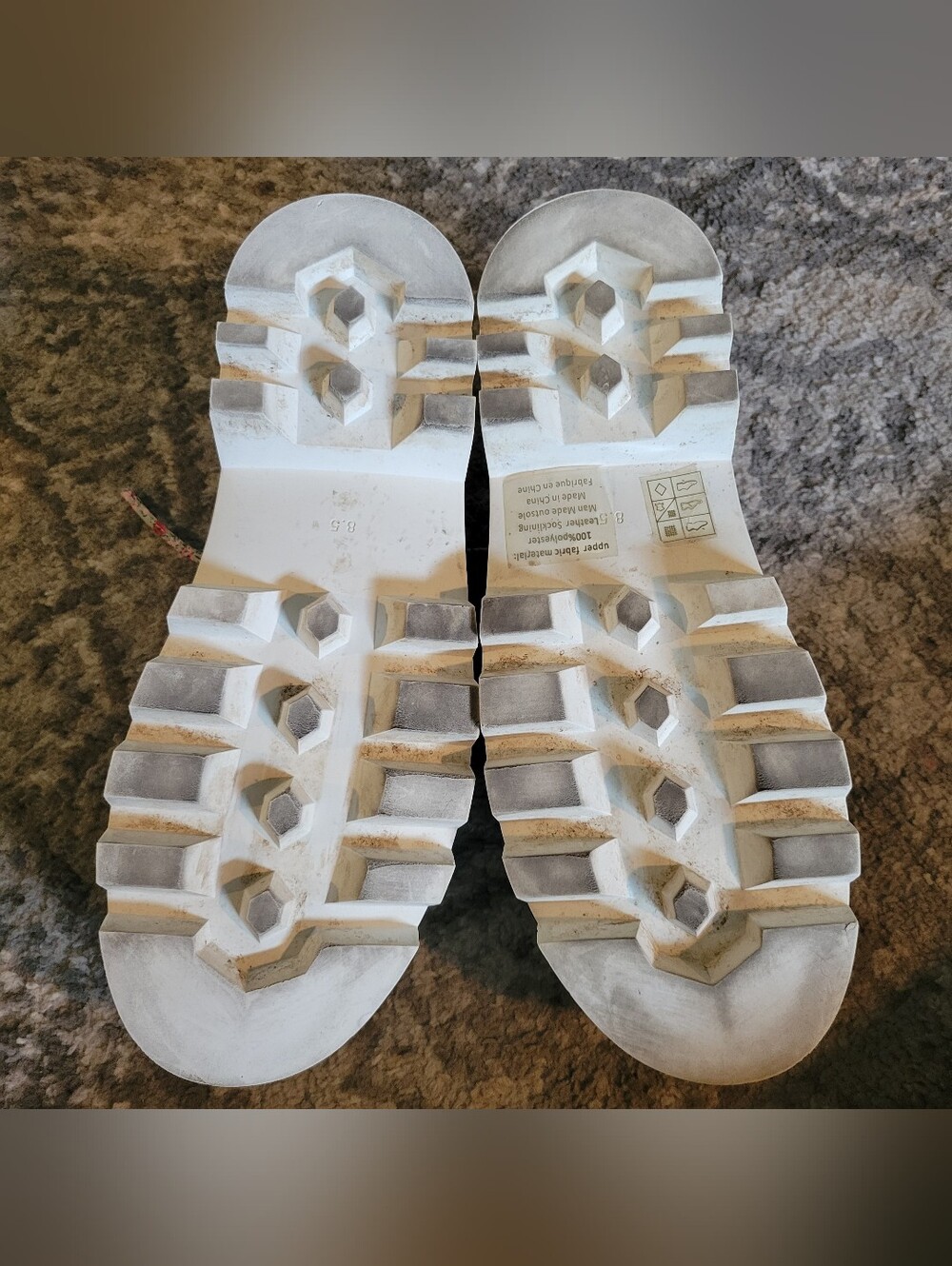 Jeffrey Campbell B2school Women's Size 8.5 Platform White Floral - Picture 9 of 14
